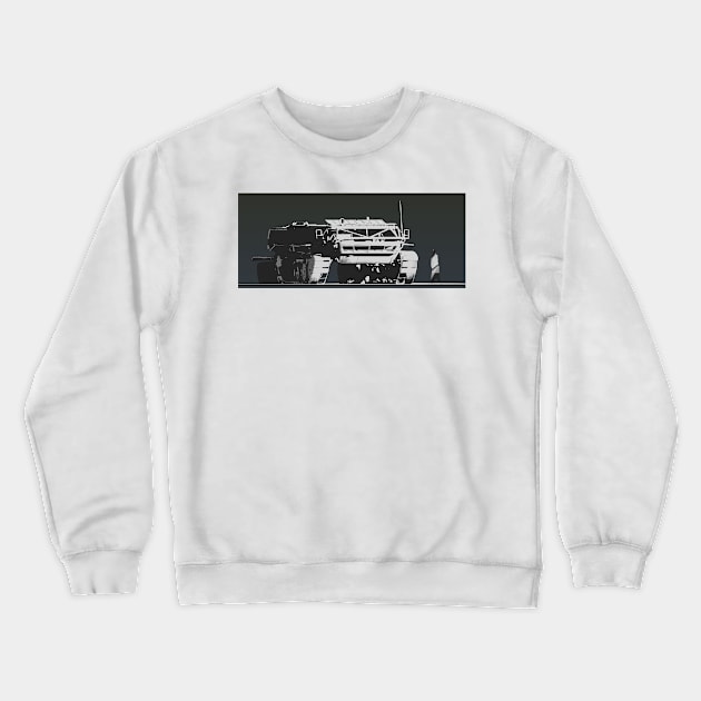 Van 2 Crewneck Sweatshirt by ArashRazavi